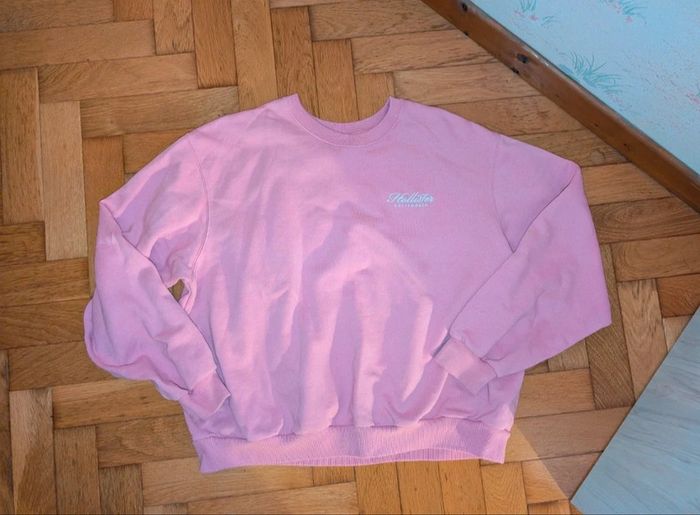 Sweat Hollister taille L femme rose