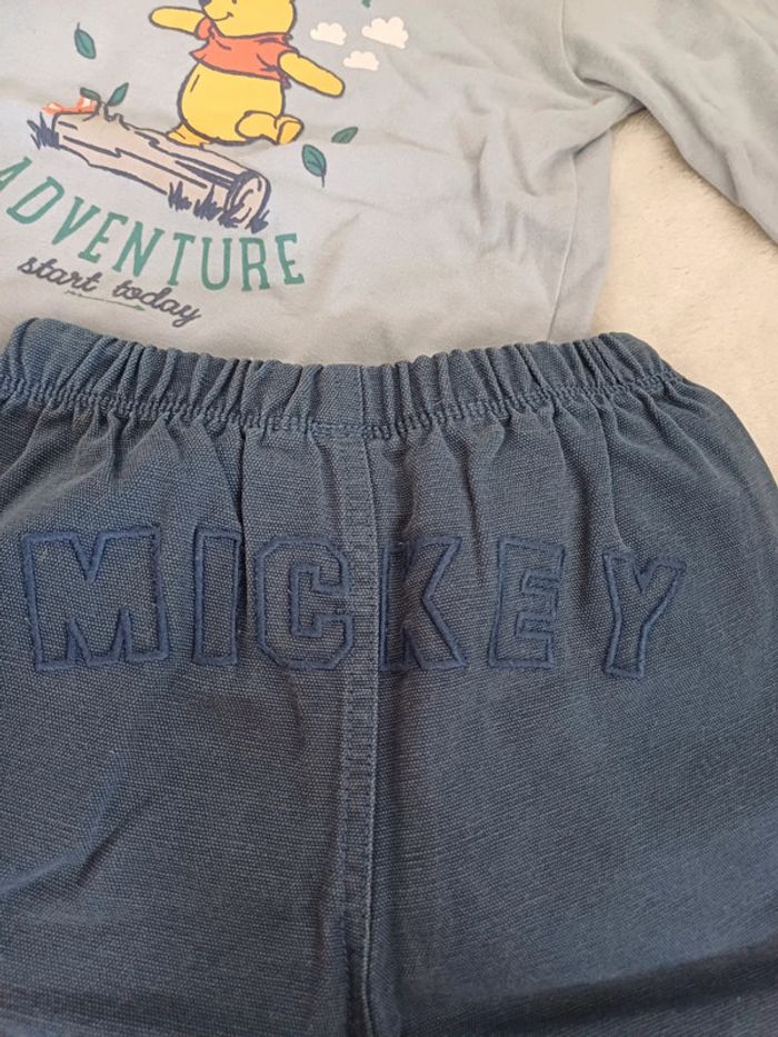 Jean et t-shirt 18 mois Disney - photo numéro 4