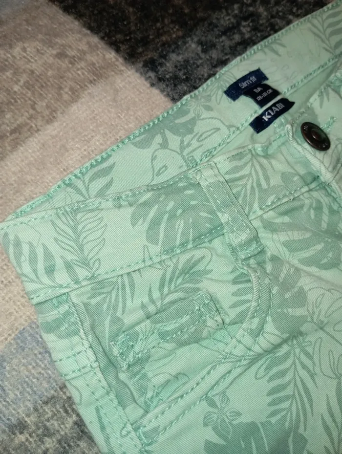 Pantacourt à motifs taille 8 ans - photo numéro 3
