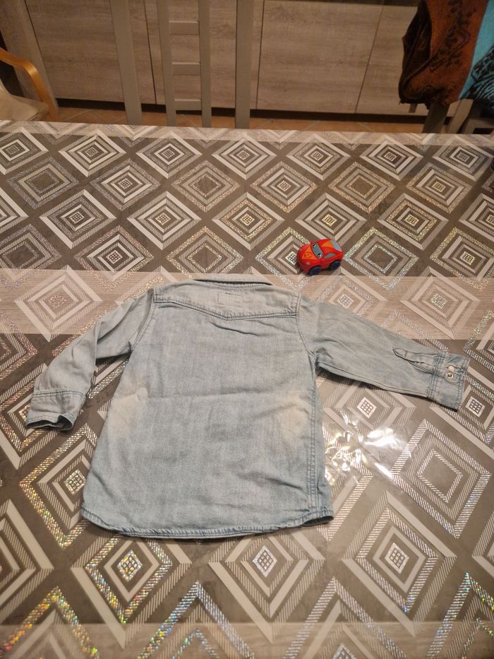 Chemise en jean 12 mois H&M - photo numéro 2