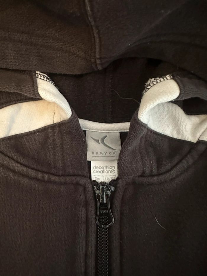 Sweat zipé à capuche garçon - photo numéro 6