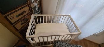 Berceau cododo en bois + matelas