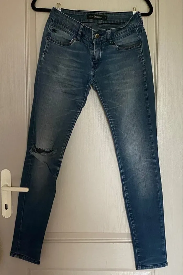 Jean taille basse Kaporal Taille 26 - photo numéro 2