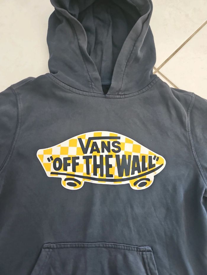 Sweat à capuche garçon vans 12 ans cont6 - photo numéro 4