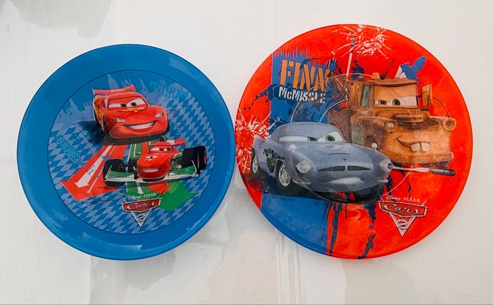 Ensemble vaisselle bol+assiette enfant Car’s