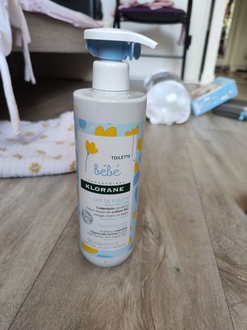 Lait de toilette sans rinçage klorane