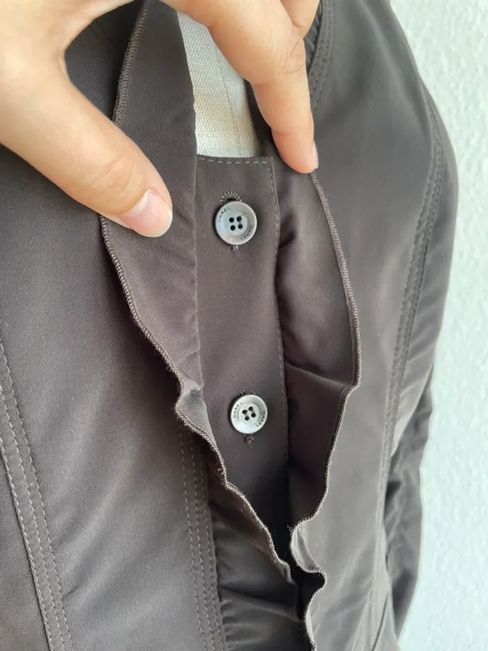 Veste blazer marron Gérard Darel - photo numéro 6