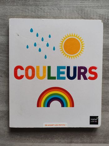 Livre pour apprendre les couleurs Hatier jeunesse