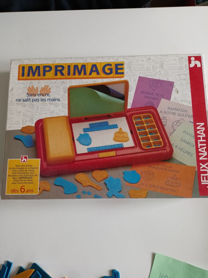 Imprimage jeux Nathan