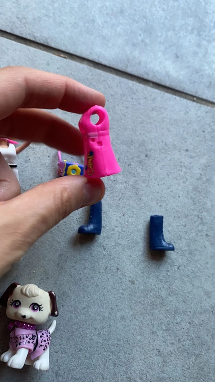 Lot poupée miniature vêtement chaussure animal de compagnie photo accessoires - photo numéro 15