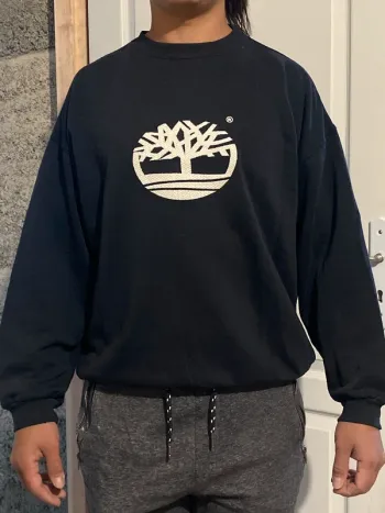 Sweat homme noir Timberland taille L vintage