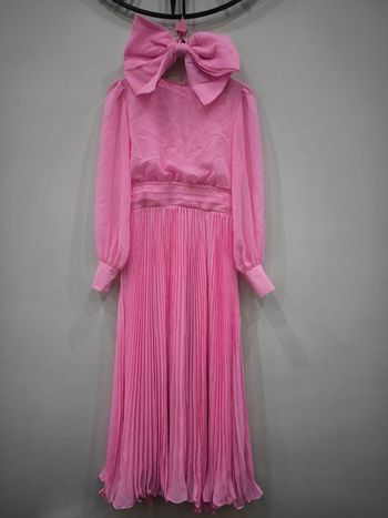 Magnifique robe décontracté plissé française taille S 36 neuve