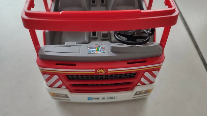 Camion de pompier vendu dans l'état pièce détachée Playmobil #C44 - photo numéro 6