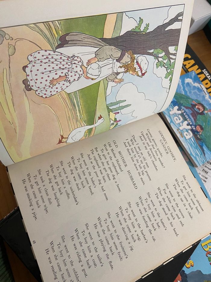 Livre anglais mother goose - photo numéro 2