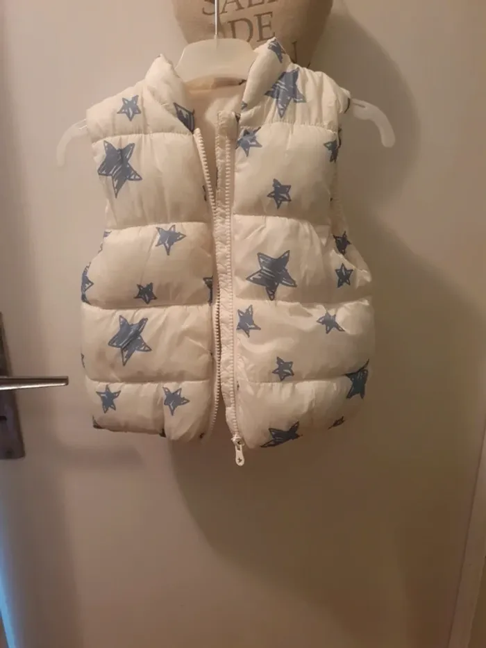 Doudoune sans manche fille 3 ans
