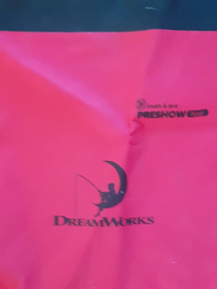 Sac tote bag rouge dreamworks - photo numéro 3