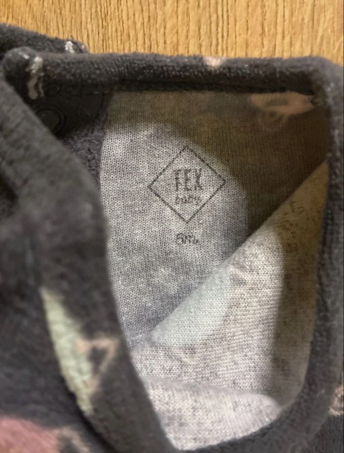 🩷 Pyjama velours Tex bébé – Animaux colorés - photo numéro 2