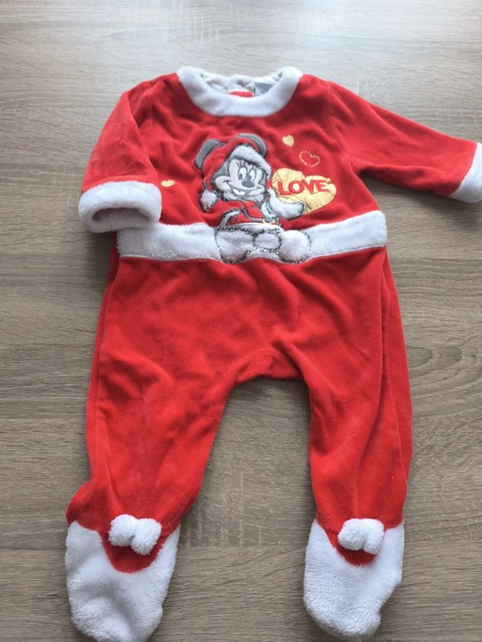 Pyjama noël Minnie 6 mois