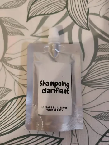 Yousbeauty shampooing clarifiant 1e etape du lissage