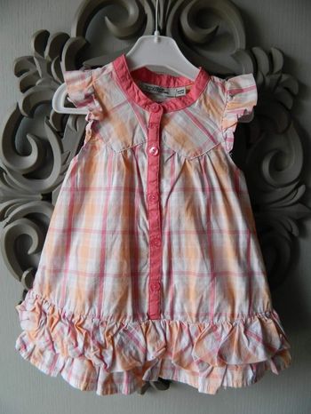 Robe bébé fille d'été T 9 mois"Tape à l'oeil"