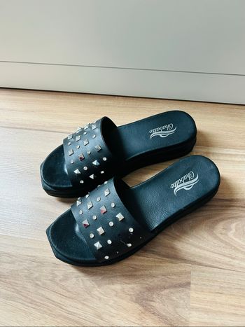 Sandales noires à strass Boutique Indépendante Taille 40