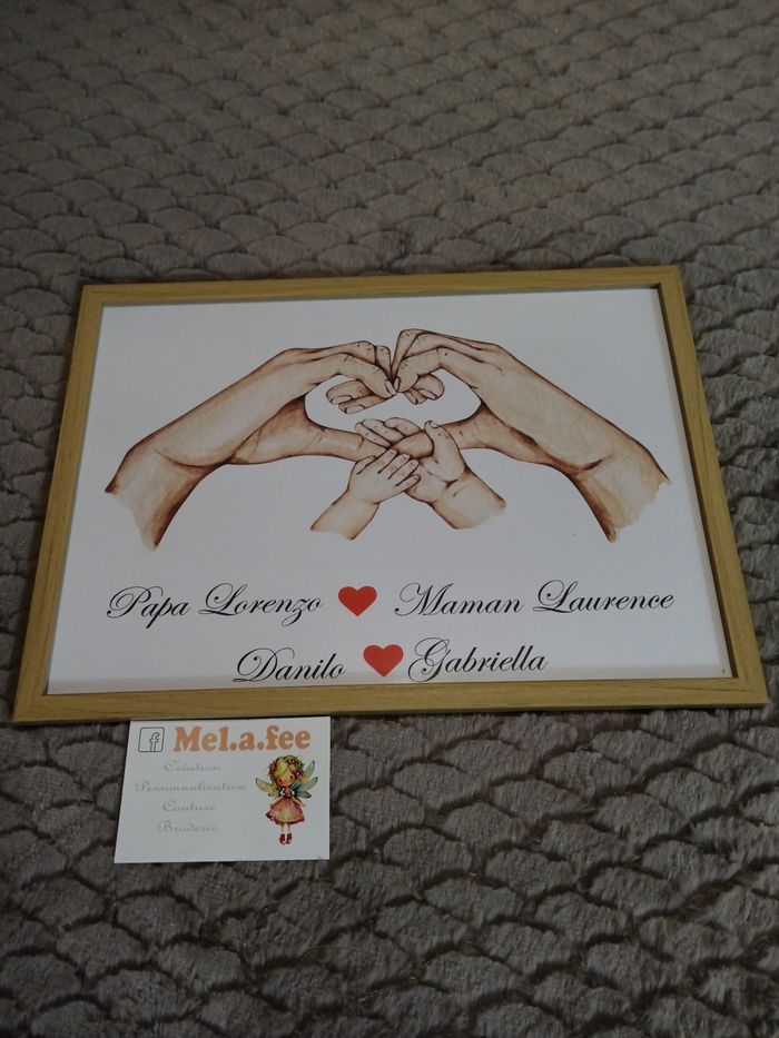 Cadre famille Personnalisé