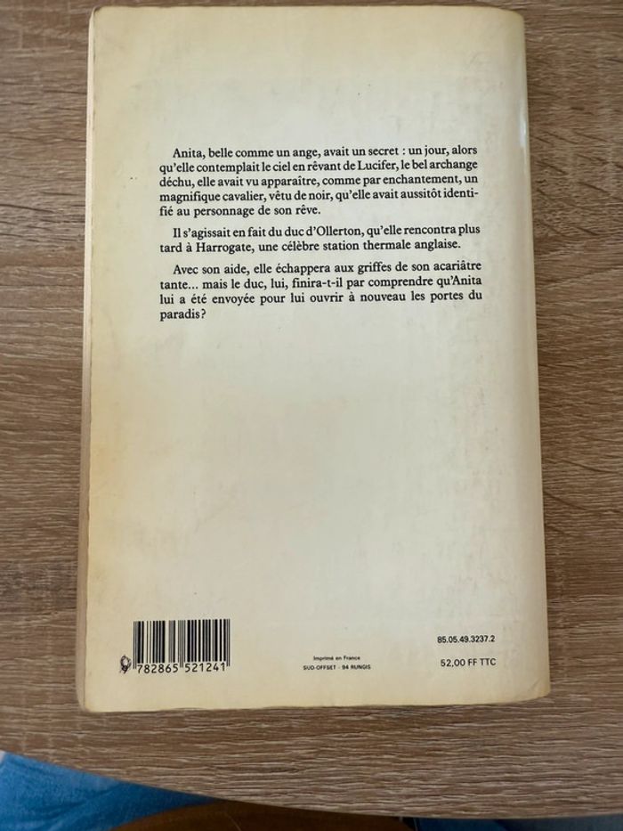 Livre : l’ange et Lucifer - photo numéro 2