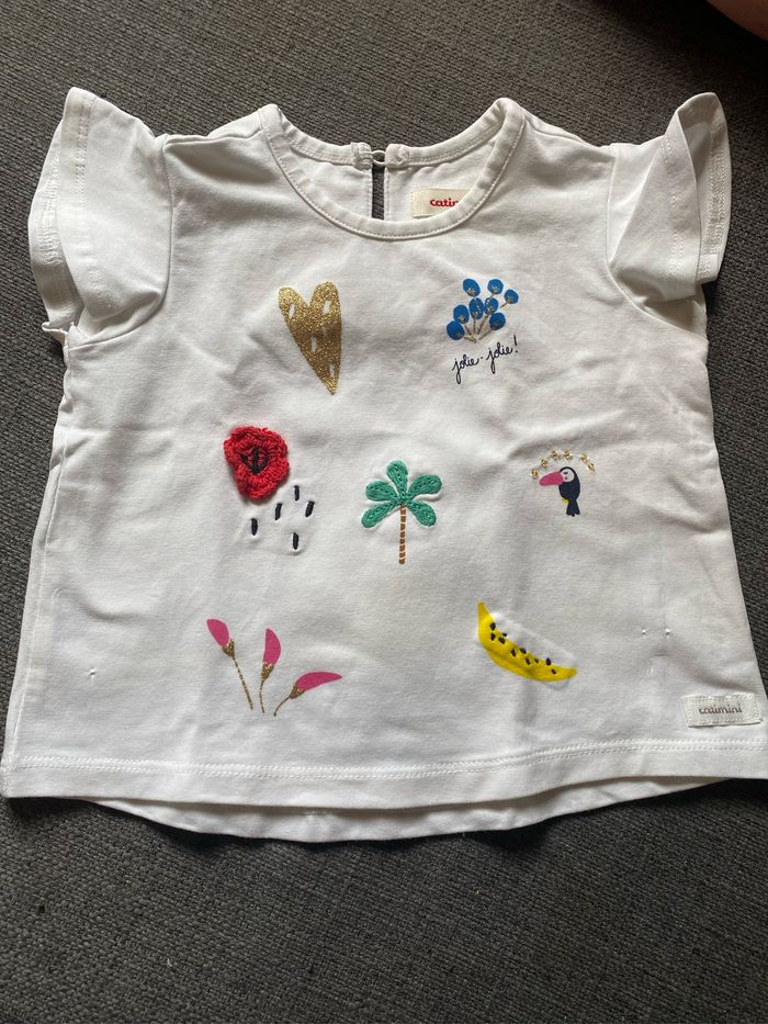 T-shirt manche courte 6 mois