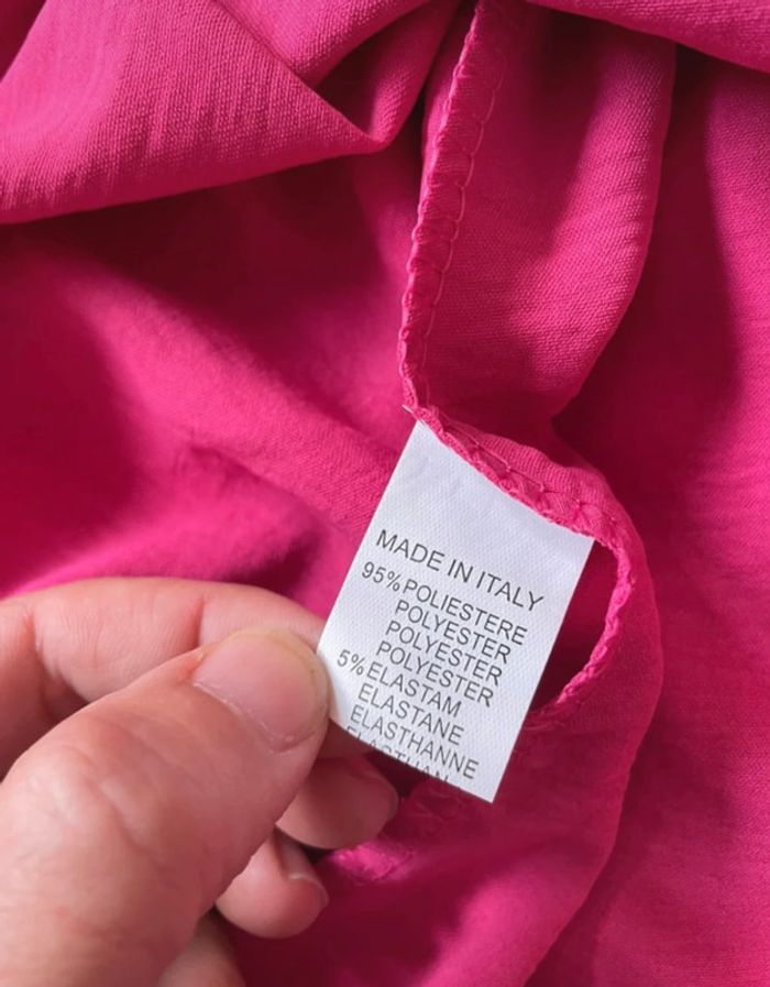 Robe rose avec sa pochette à la ceinture 36/38 - photo numéro 7