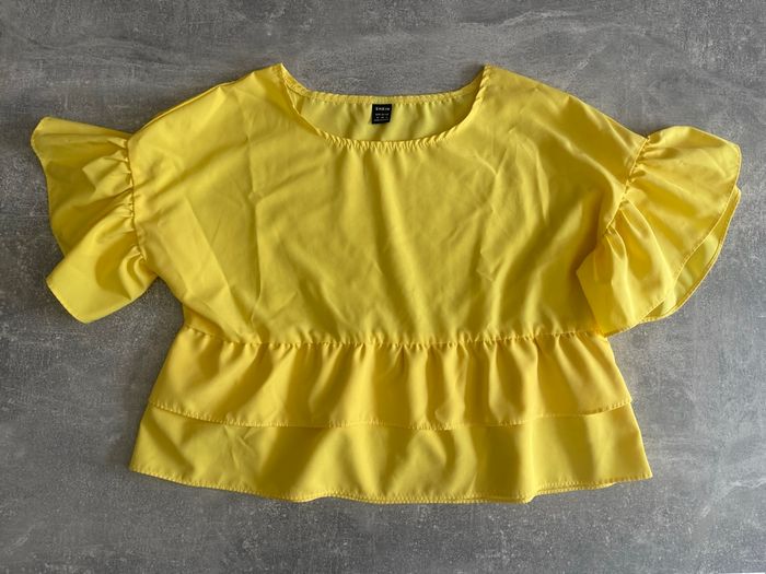 Croc top jaune