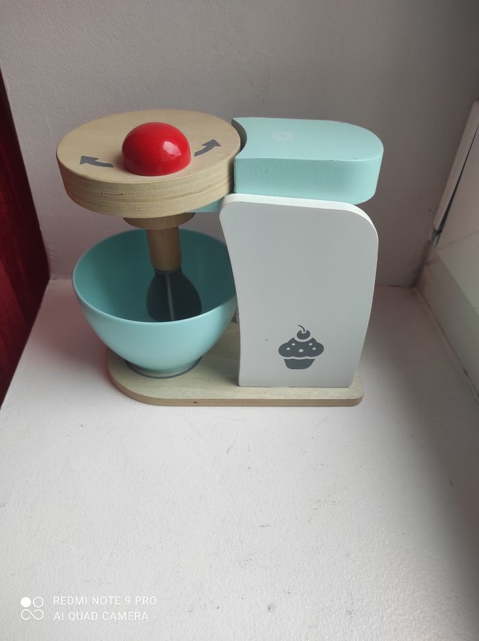 Robot pâtissier bois enfant - photo numéro 3