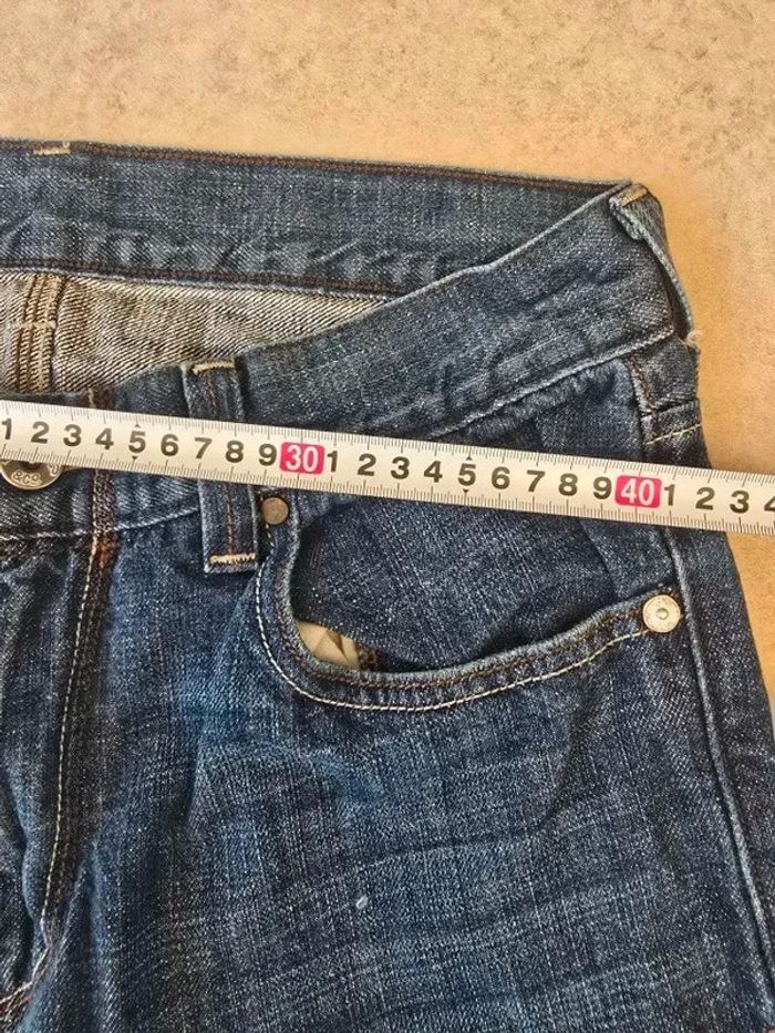 Jeans Levi's 514 W33 FR42 L30 coupe droite bleu Homme Men pan297b - photo numéro 4