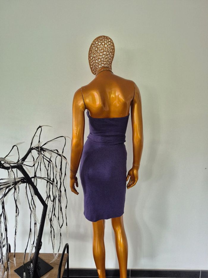 Robe Bustier Femme Violette - photo numéro 2
