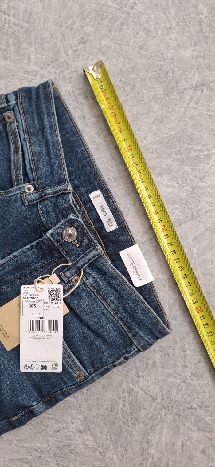 Jean super skinny mango xs - photo numéro 3