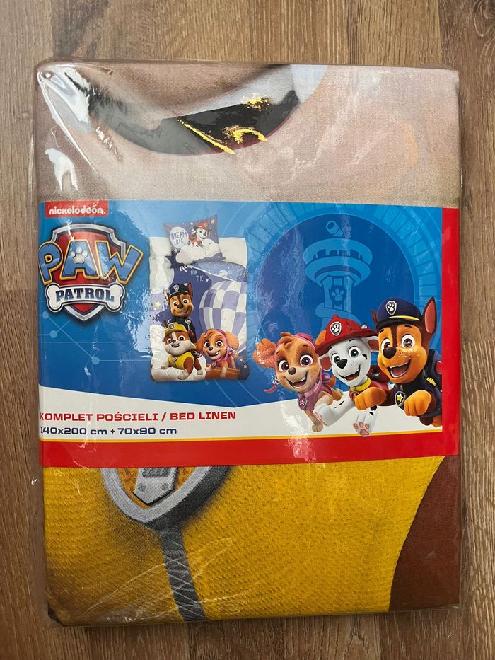 Parure de lit simple (housse de couette + taie d'oreiller) - Paw Patrol - Nickelodeon - photo numéro 2