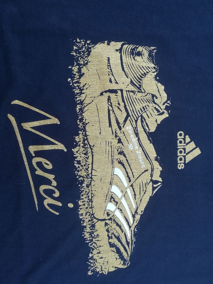 T-Shirt Zidane Noir&Or - photo numéro 2