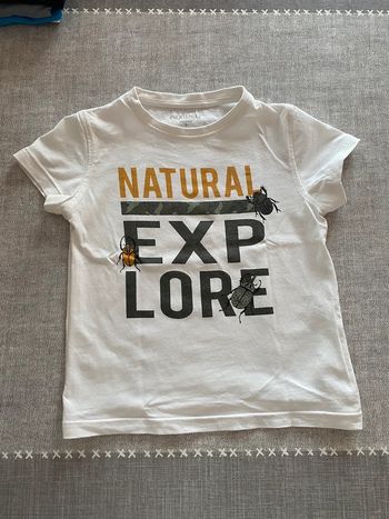 T shirt blanc inextenso 6 ans