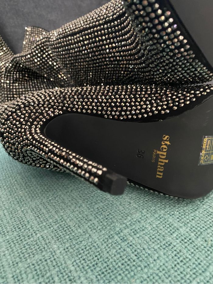 Bottes à talons strass - photo numéro 5