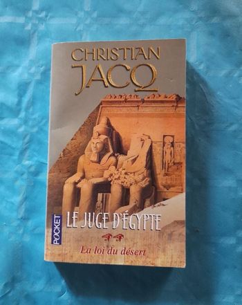 LE JUGE D'EGYPTE T2 LA LOI DU DESERT de Christian JACQ Ed. Pocket