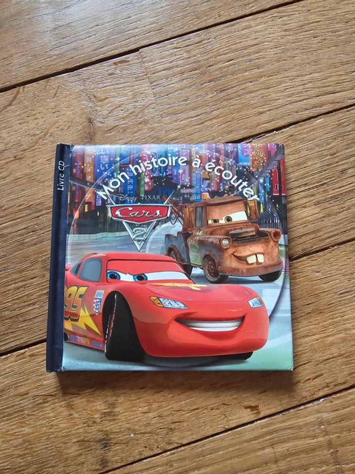 Livre audio disney cars 2