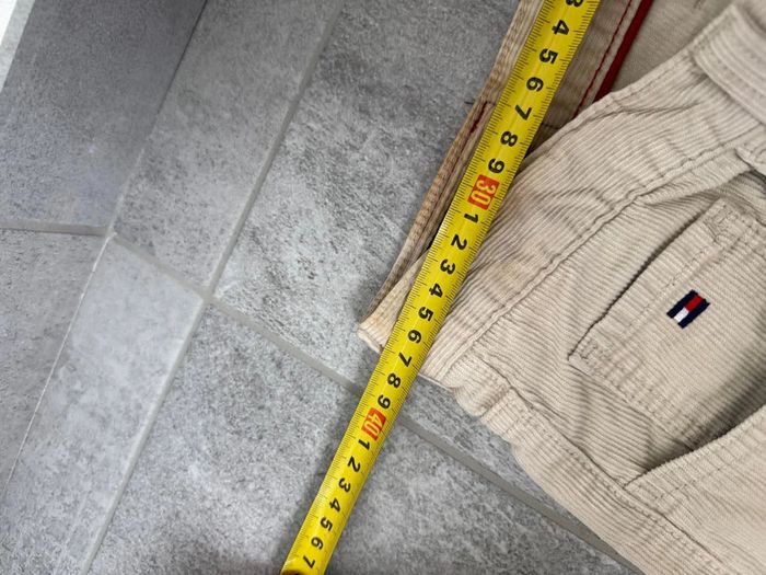 Pantalon Tommy Hilfiger en velours côtelé beige W30 L32 - photo numéro 7