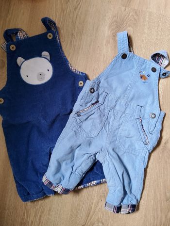 salopettes garçon 3 mois