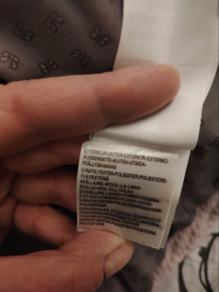 Manteau rose 6mois Verbaudet - photo numéro 4