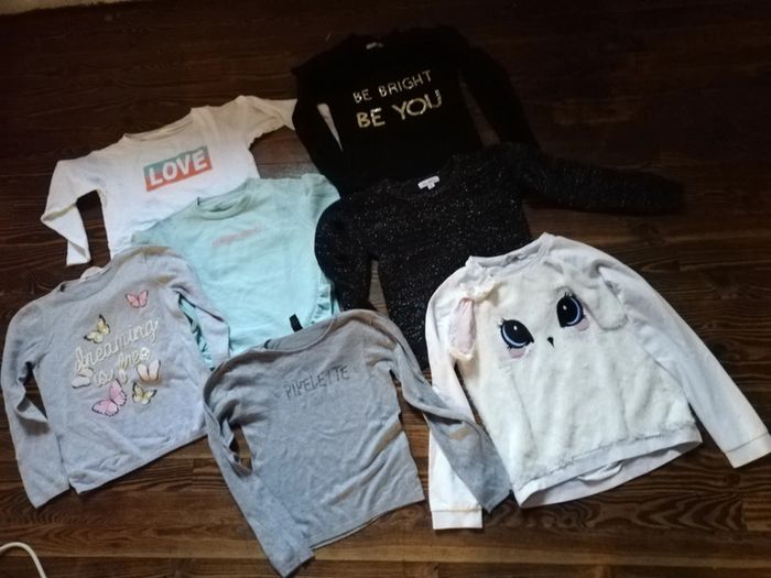 Lot de 7 pull en 8 ans - photo numéro 2