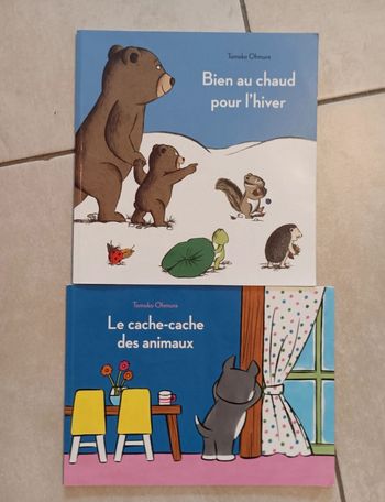 2 livres école des loisirs de tomoko ohmura