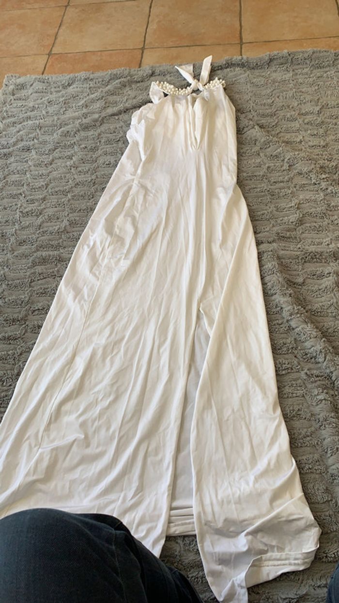 Robe blanche body intégré taille M - photo numéro 2