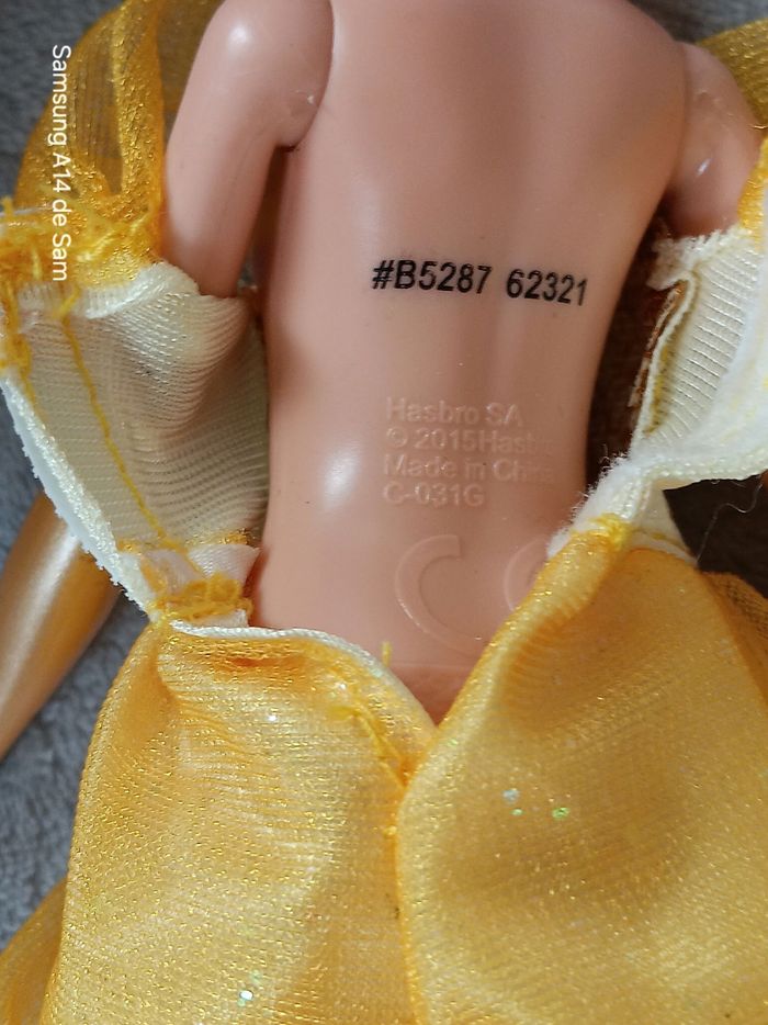 Poupee la belle et la bete de hasbro 2015 - photo numéro 5