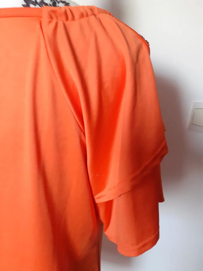 Blouse fluide orange - photo numéro 6