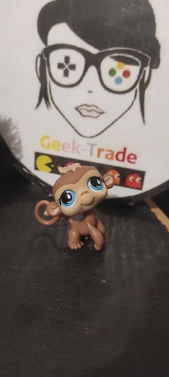 My Littlest Petshop Pet Shop LPS Authentic  Hasbro Monkey Spider Singe 564