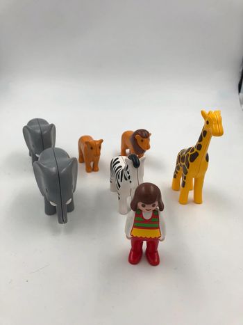 Lot d’animaux Playmobil 1 2 3